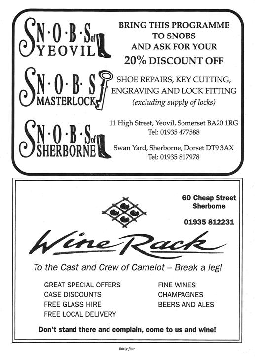 Page 34 Camelot programme Page 34